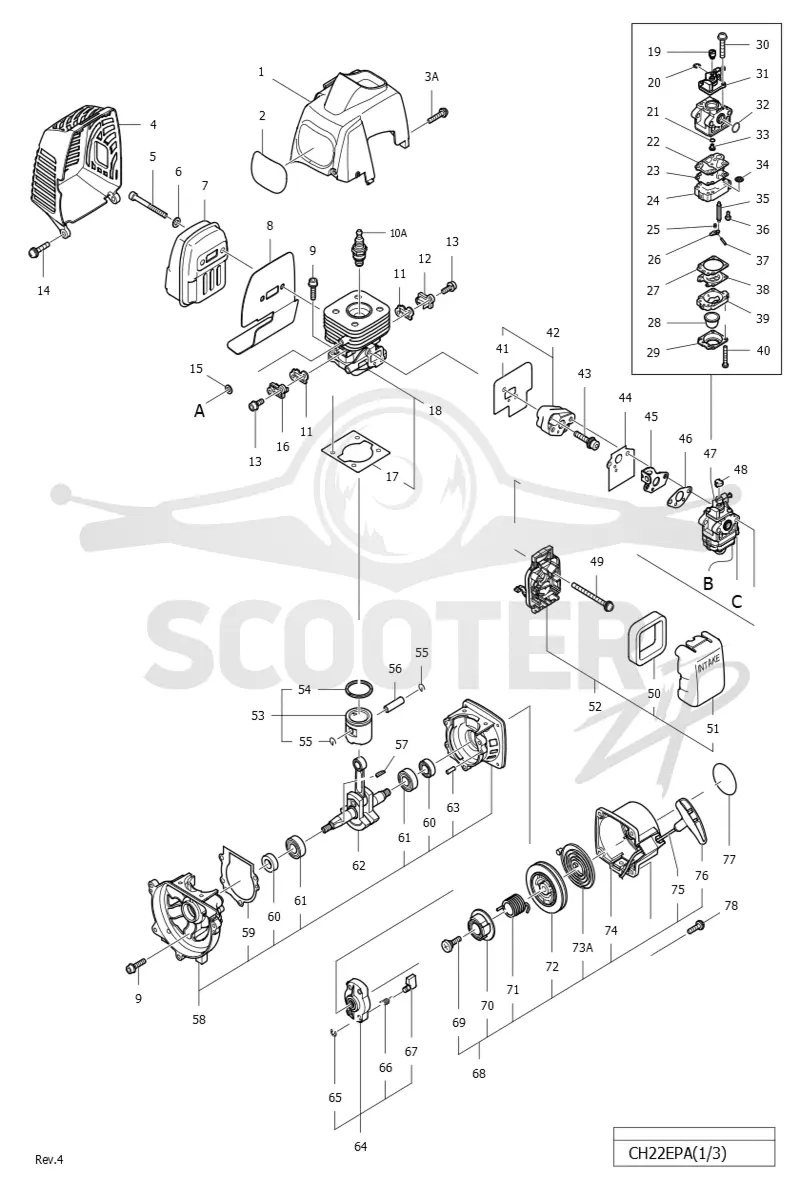 HITACHI CH 22EPA (1 of 3)