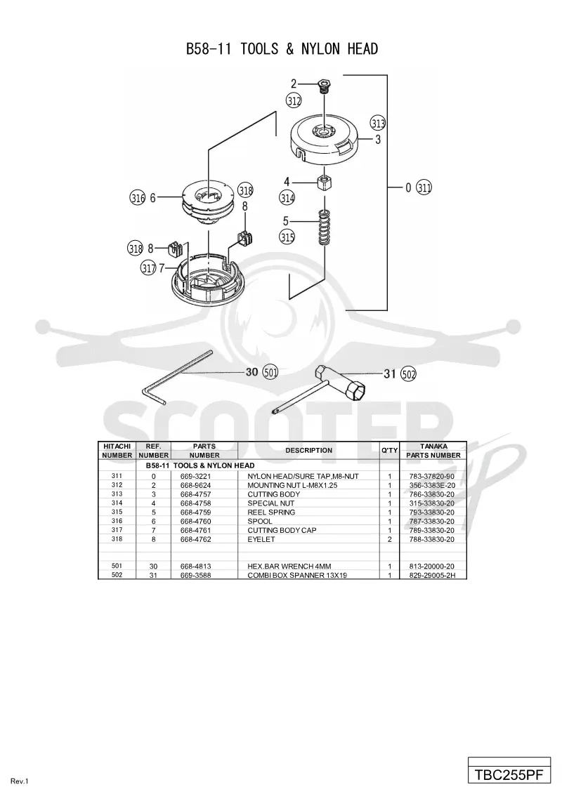 TBC255PF-ETU0073(10-10)