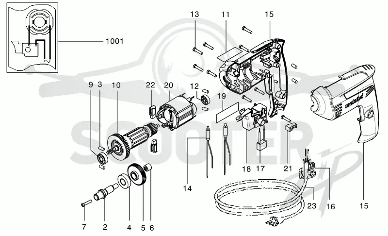 Metabo BE 10 00133000. Page 1