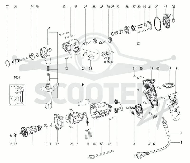Metabo BE 600/13-2 00383000. Page 1