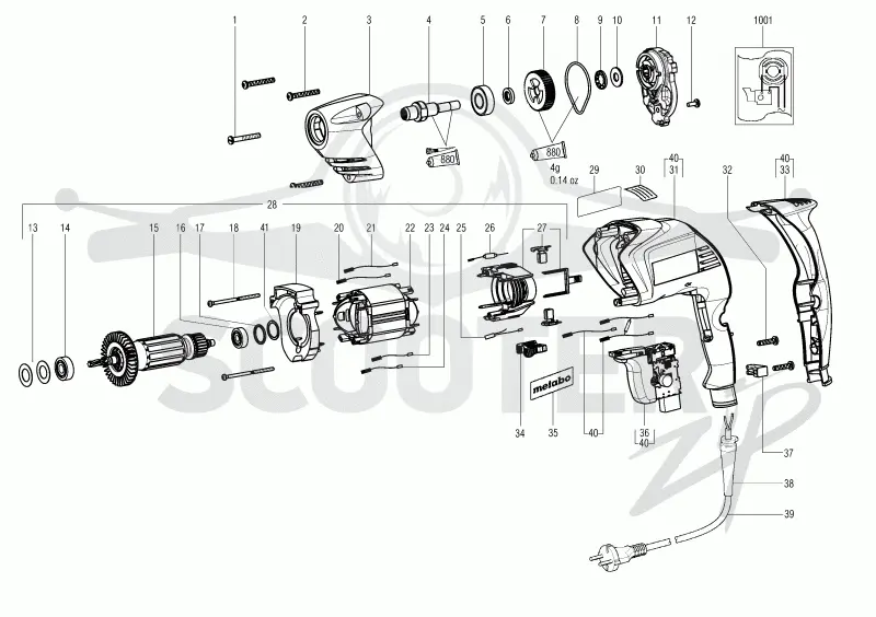 Metabo BE 4006 00554000. Page 1