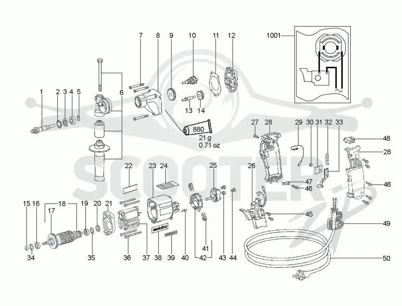 Metabo BE 75-16 00580000. Page 1