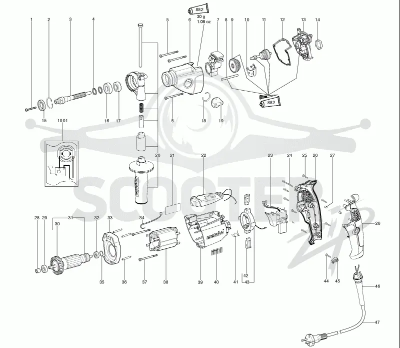 Metabo BE 1100 00582000. Page 1