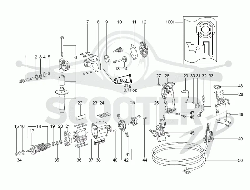 Metabo BE 75 Quick 00585390. Page 1