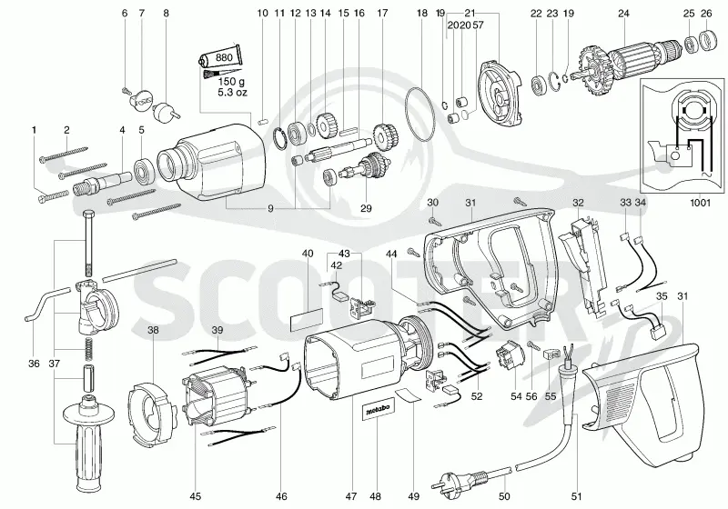 Metabo BDE 1100 00806001. Page 1