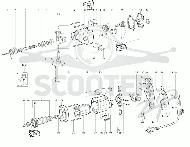 Metabo BE 710 00830000. Page 1