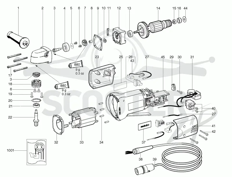 Metabo WBE 700 21010000. Page 1