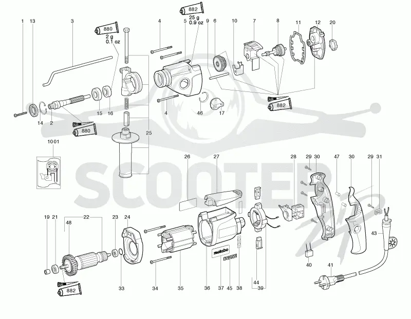 Metabo SBE 705 00709000. Page 1