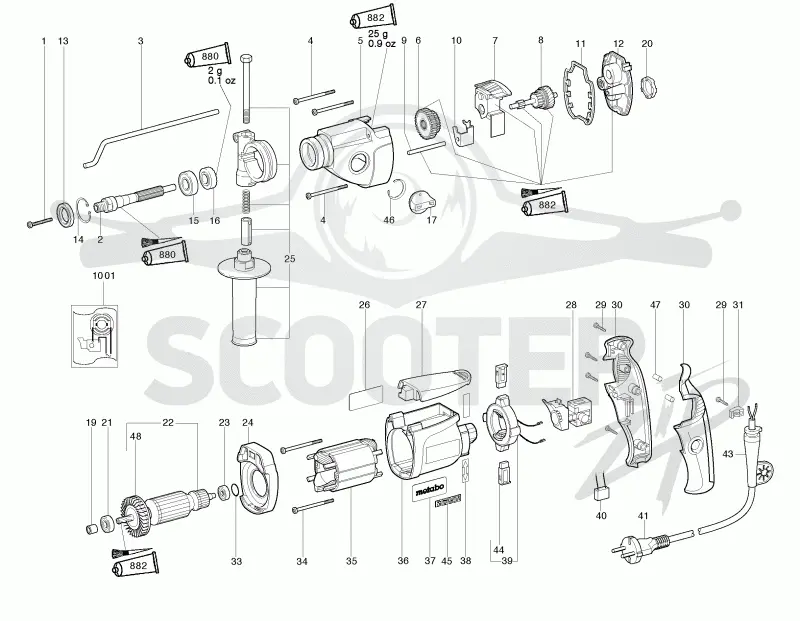 Metabo SBE 705 00709001. Page 1