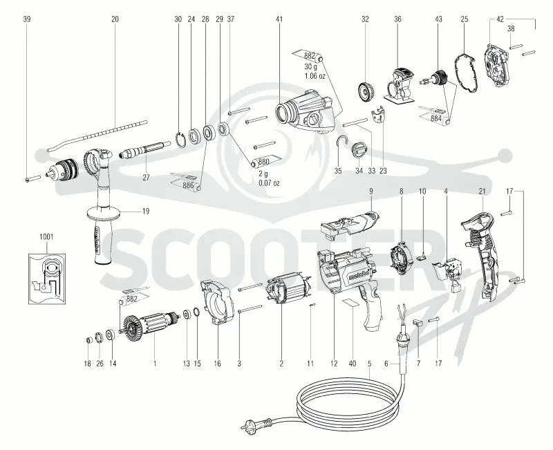 Metabo SBEV 1300-2 00785000. Page 1