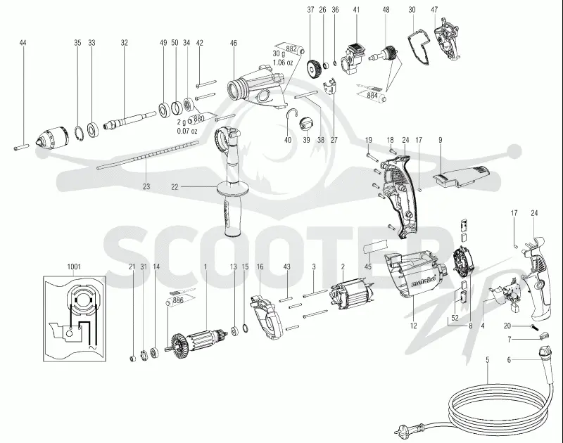 Metabo SBE 850 00842000. Page 1