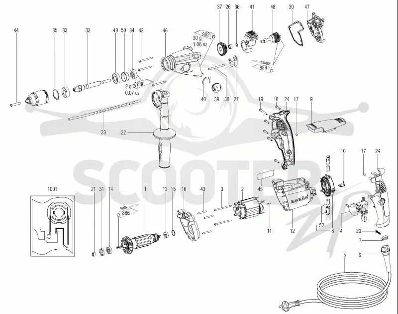Metabo SBE 850 00842000. Page 2