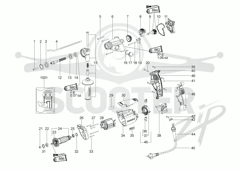 Metabo SB 710 00861000. Page 1