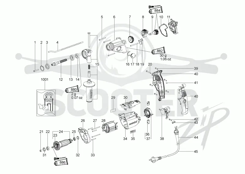Metabo SBE 900 Impuls 00865000. Page 1