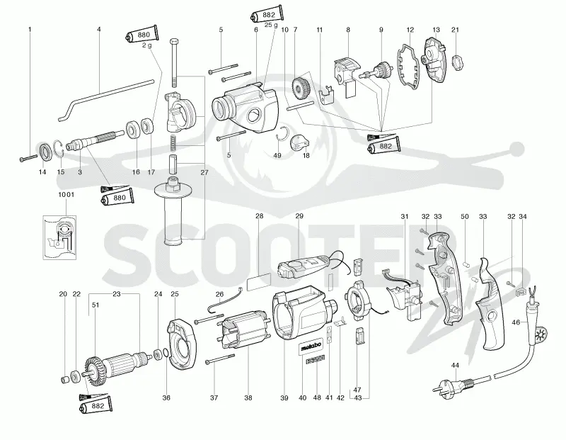 Metabo SBE 1010 Plus 01008000. Page 1