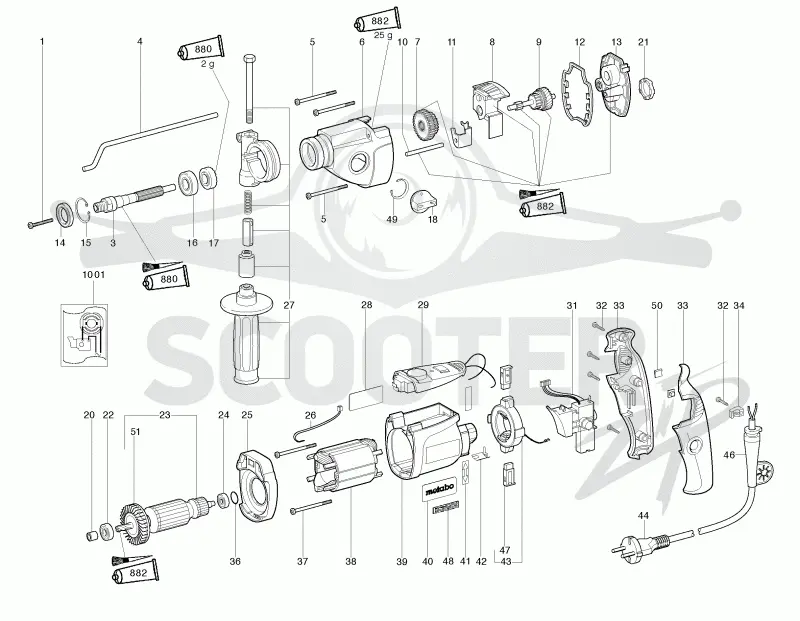Metabo SBE 1010 Plus 01008001. Page 1