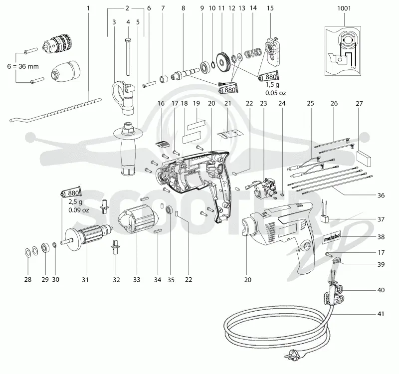 Metabo SBE 561 01160000. Page 1