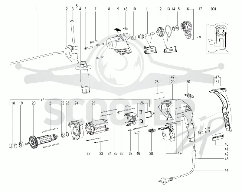 Metabo SBE 610 06101000. Page 1