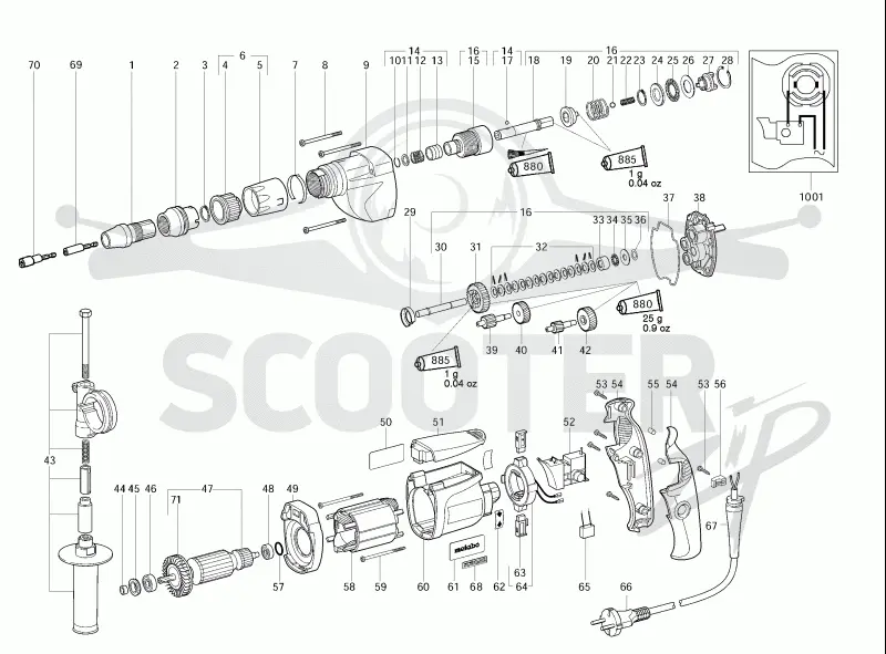 Metabo USE 8 20002000. Page 1