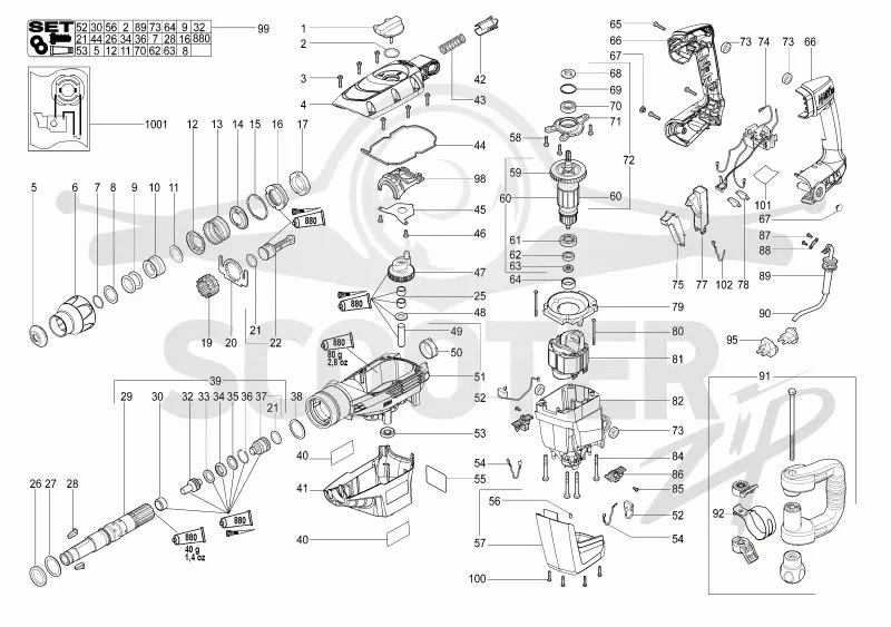 Metabo MHE 56 00366000. Page 1