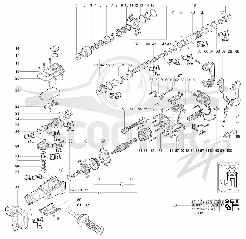 Metabo MHE 96 00396001. Page 1