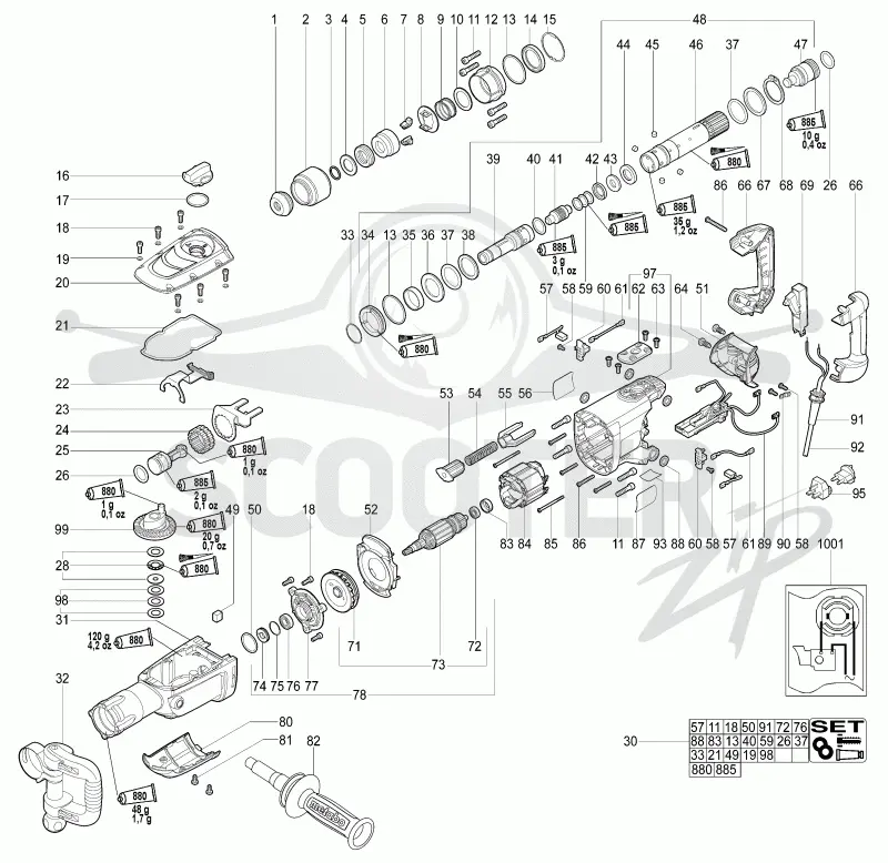 Metabo MHE 96 00396002. Page 1