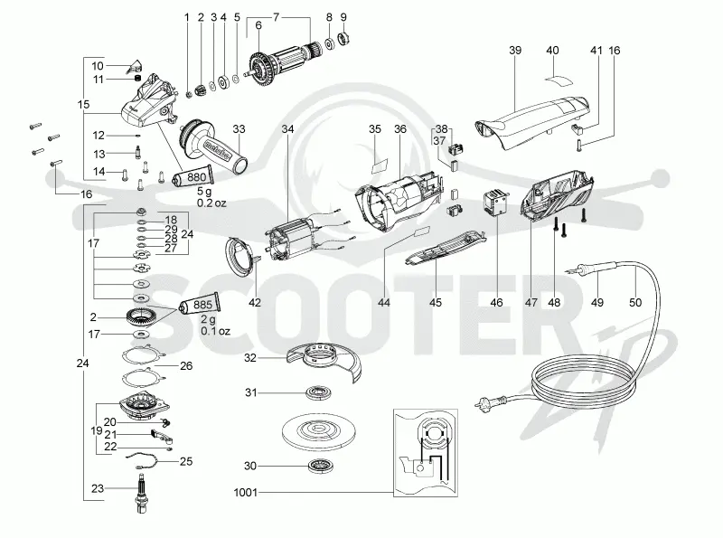 Metabo WP 8-115 QuickProtect 00267000. Page 1