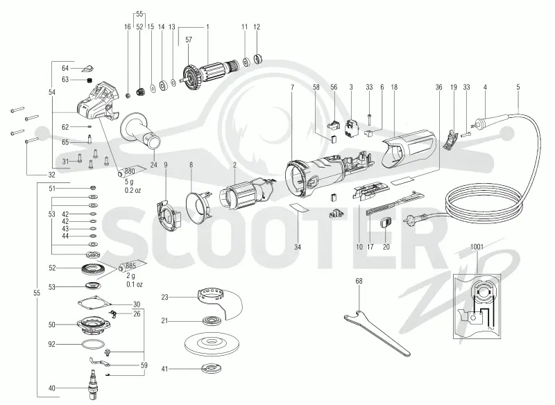 Metabo W 9-100 00350000. Page 1