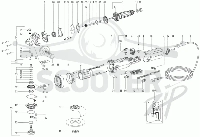 Metabo WBA 12-125 Quick 00436000. Page 1