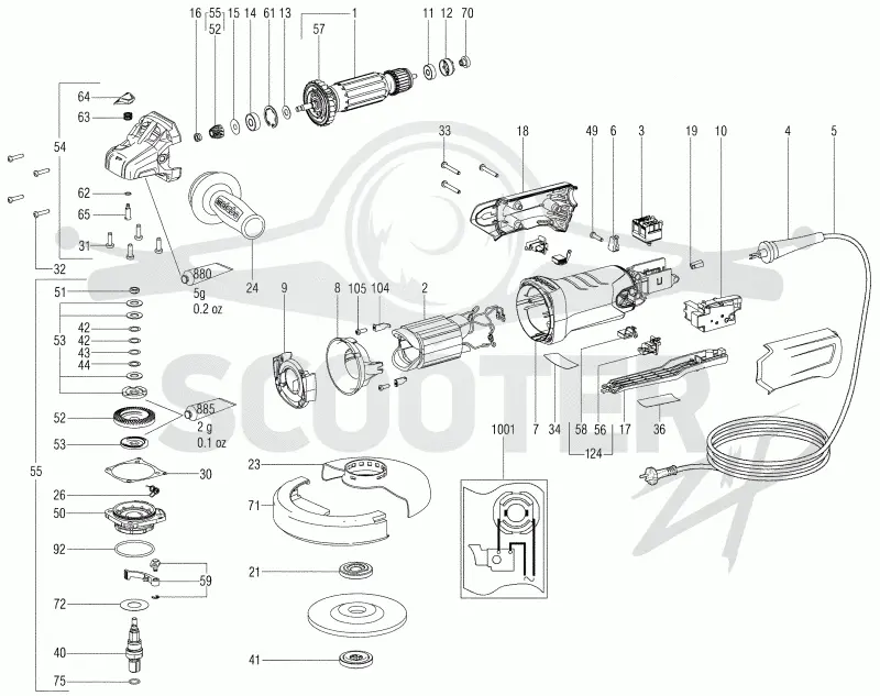 Metabo WEP 17-150 Quick 00507001. Page 1