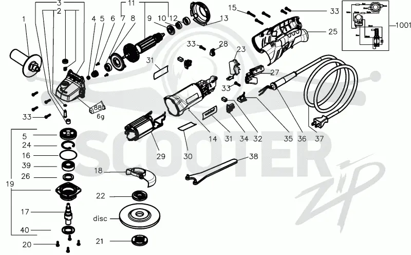 Metabo WE 1450-150 RT 00683000. Page 1