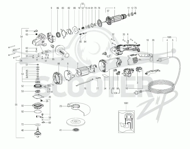Metabo WEPBA 19-180 Quick RT 01099000. Page 1