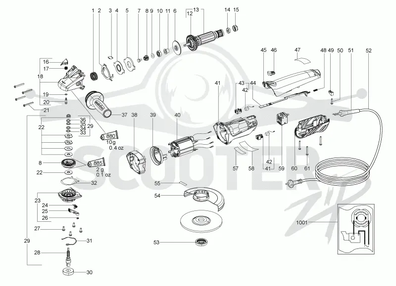 Metabo WBA 11-125 Quick 01103000. Page 1