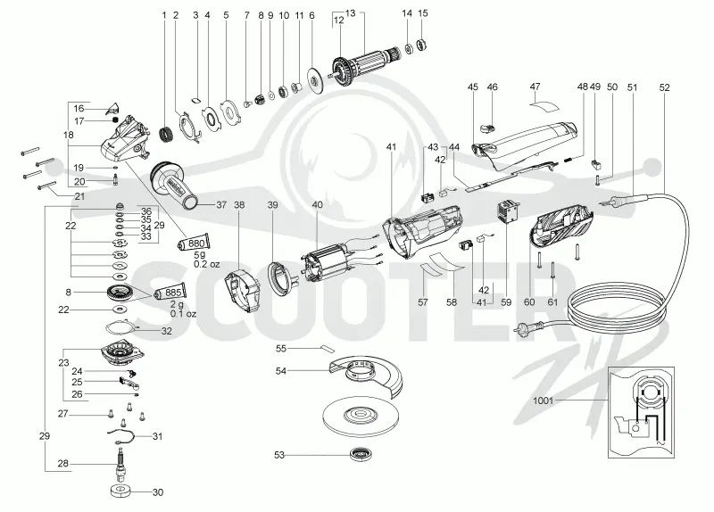 Metabo WBA 11-150 Quick 01104001. Page 1
