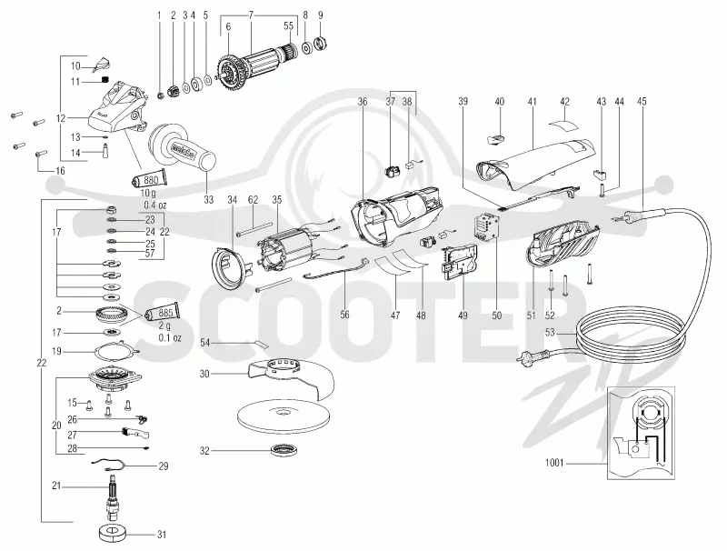 Metabo WEA 14-150 Plus 01106000. Page 1