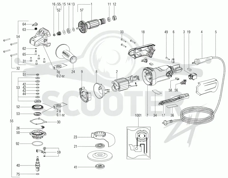 Metabo WP 11-125 Quick 03624000. Page 1