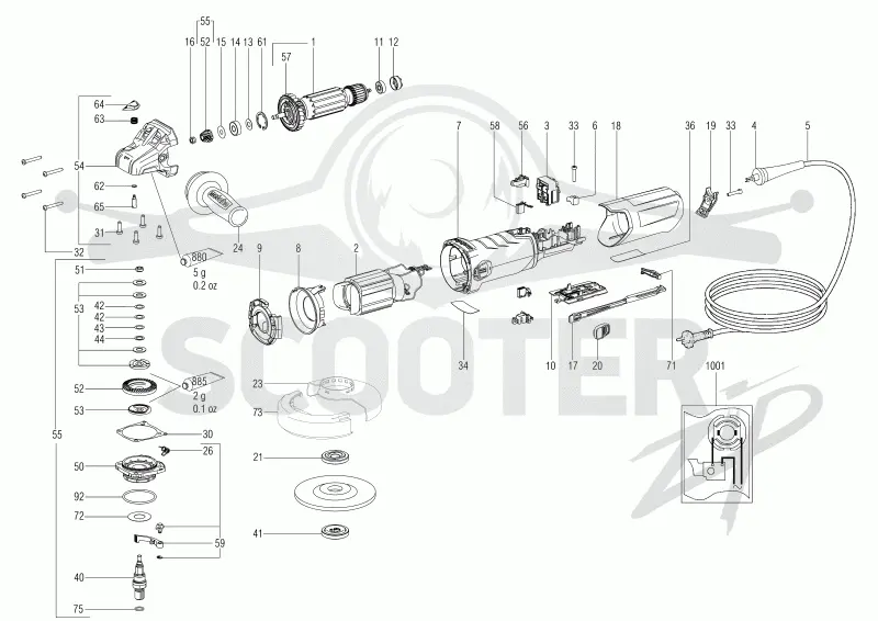 Metabo W 13-150 Quick 03632000. Page 1
