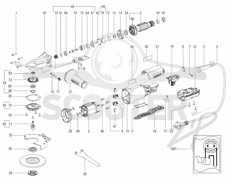 Metabo WEPF 9-125 Quick 13069001. Page 1