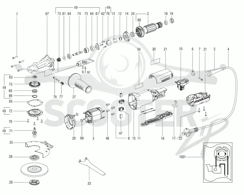 Metabo WEPF 9-125 Quick 13069002. Page 1