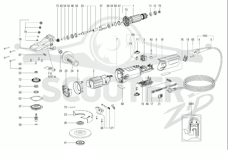 Metabo WEF 15-125 Quick 13082002. Page 1