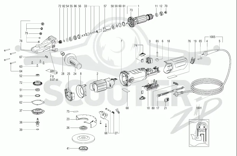 Metabo WEF 15-150 Quick 13083001. Page 1