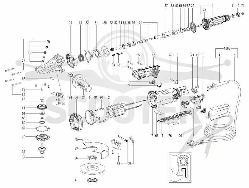 Metabo WEPBF 15-150 Quick 13085001. Page 1