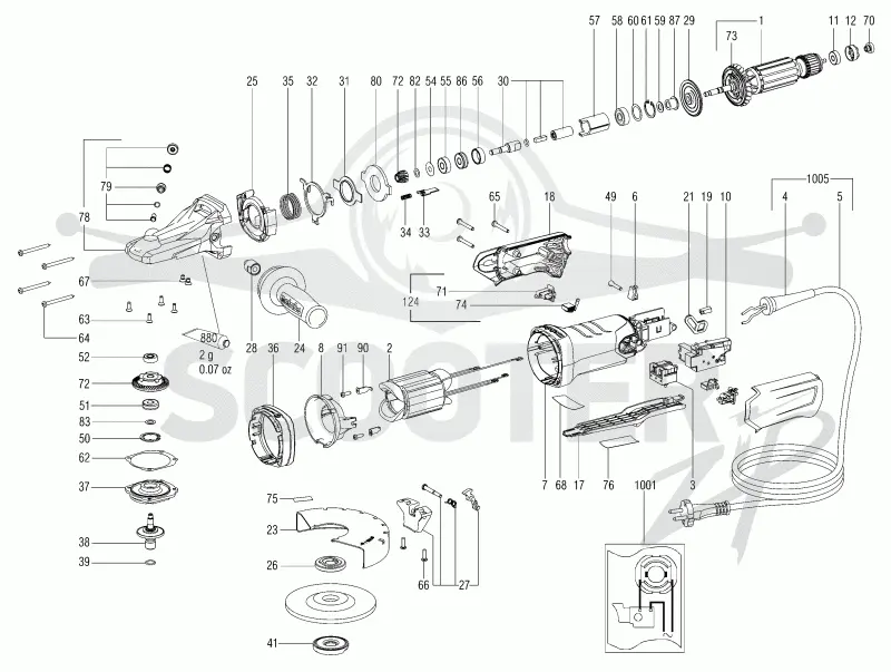 Metabo WEPBF 15-150 Quick 13085002. Page 1