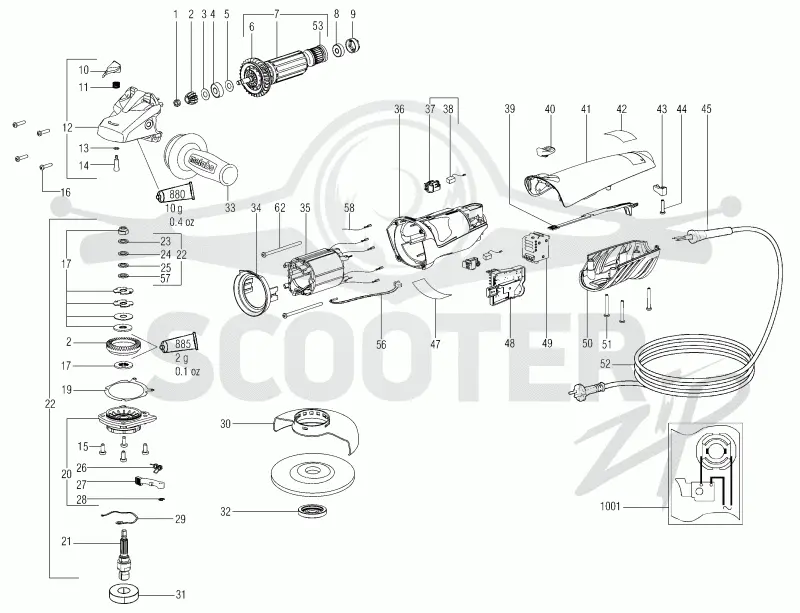Metabo WEA 14-125 Quick IK 21025000