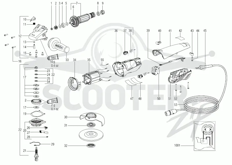 Metabo W 11-125 Quick 21026390. Page 1