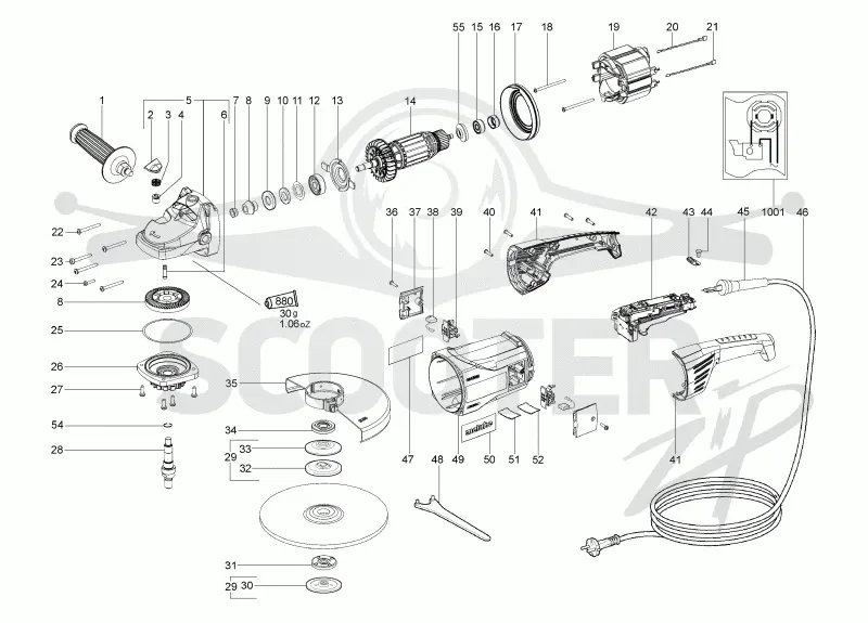 Metabo W 2000 06418000. Page 1