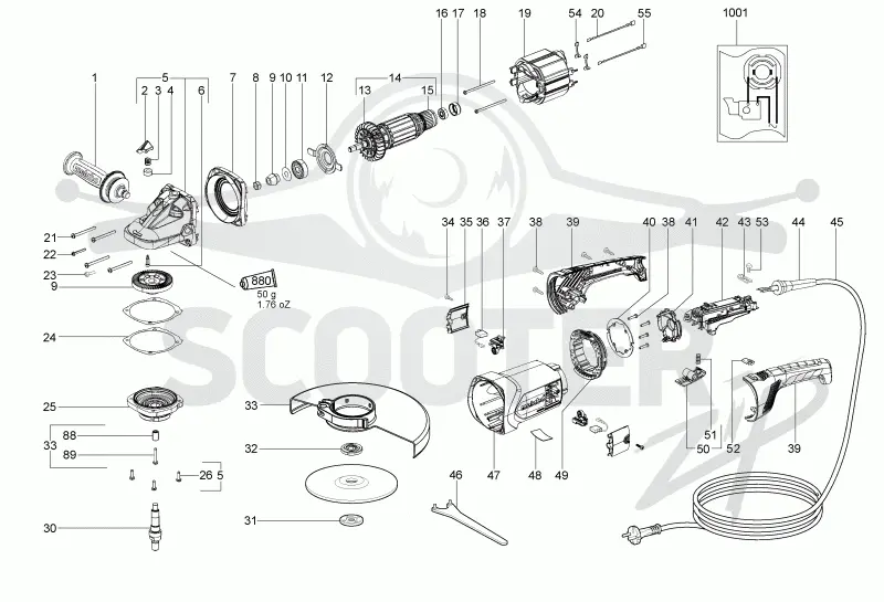 Metabo W 26-180 06452001. Page 1
