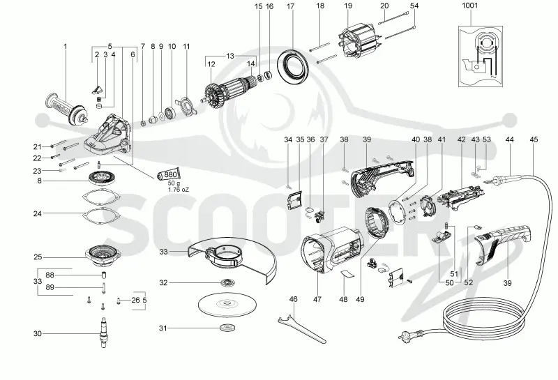Metabo W 22-180 06456001. Page 1