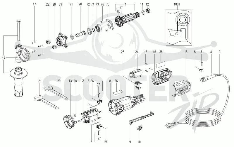 Metabo GE 710 Compact 00615000. Page 1