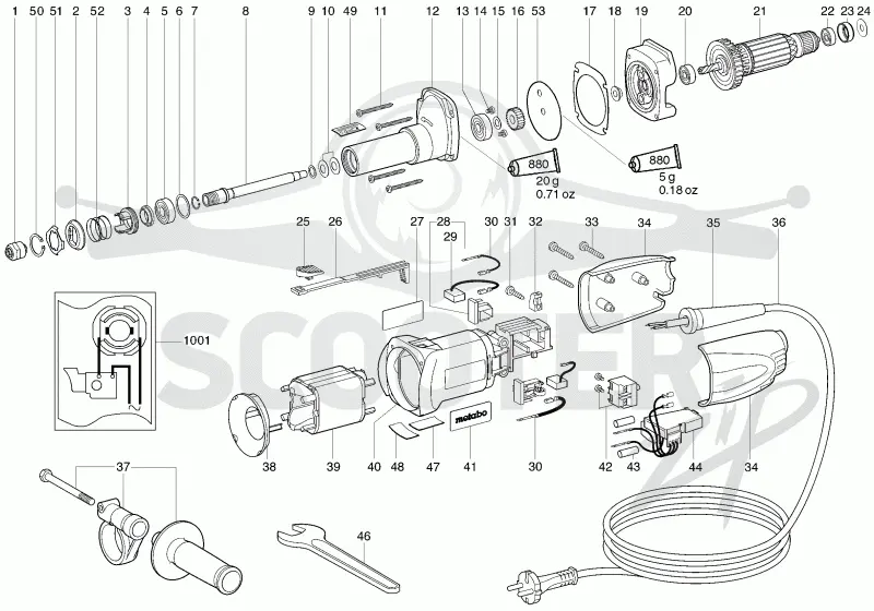 Metabo GE 900 Plus 06305000. Page 1